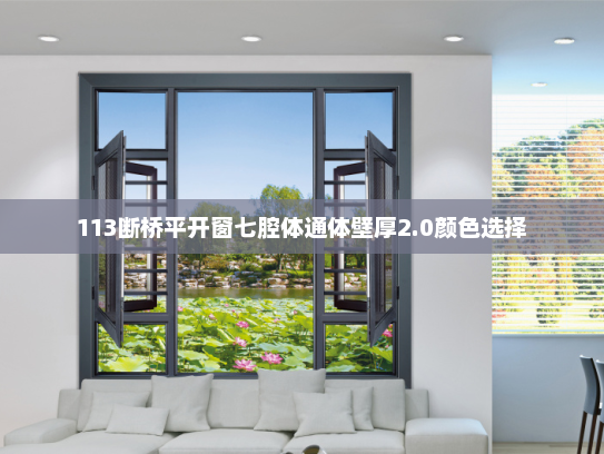 113断桥平开窗七腔体通体壁厚2.0颜色选择